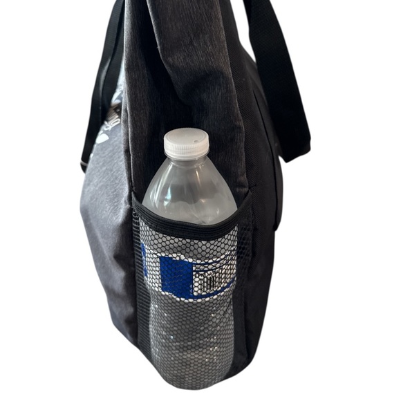 Tree of Life Caring Together Black & Charcoal Nylon Lap Top Tote Bag NWOT - Picture 5 of 12